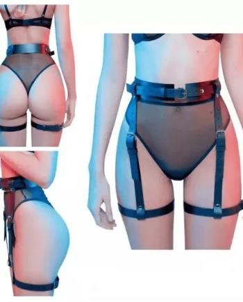 Suspender Belt Thick Strap Sexy Body Harness DP595