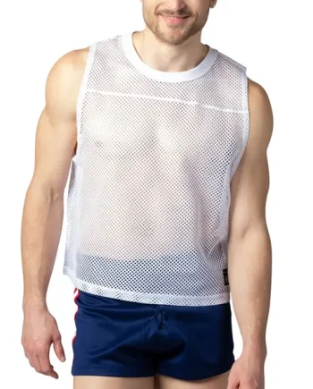 BIKE Sleeveless Practice Jersey White