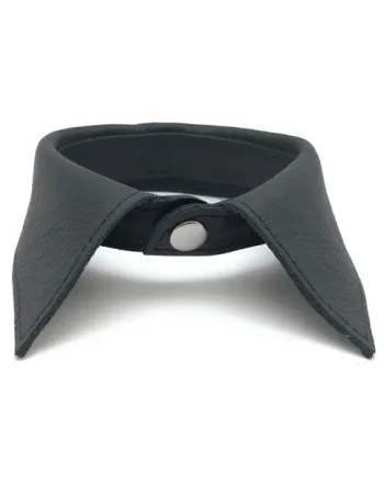 The Red Leather Shirt Collar